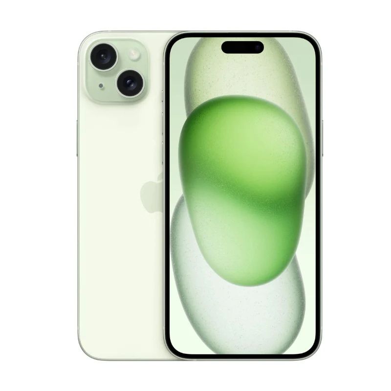 Apple iPhone 15 with 16GB RAM front and back