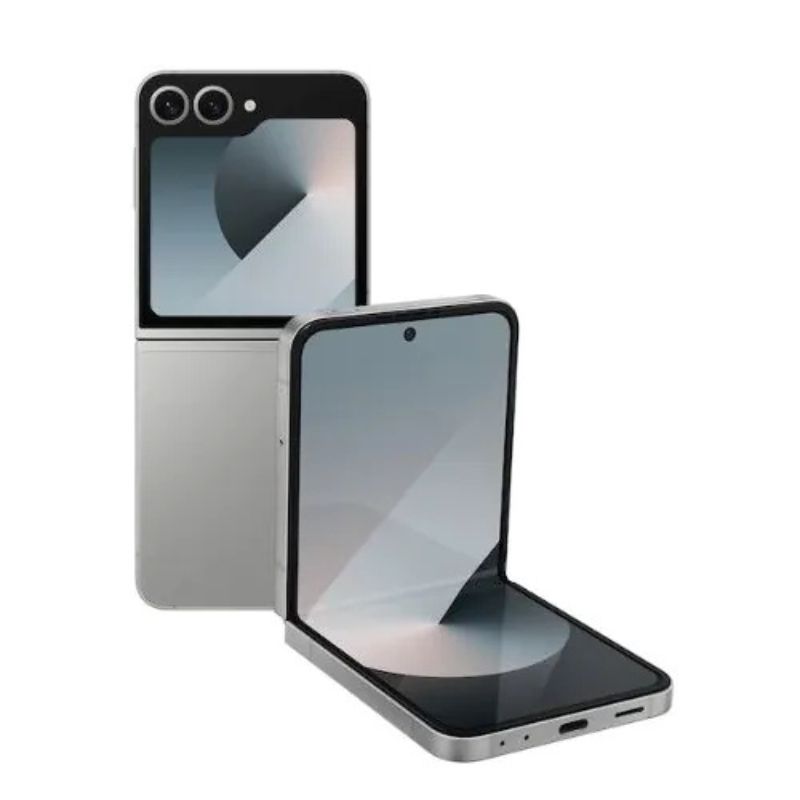 Samsung Galaxy Z Flip6 Font and back