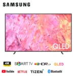 Samsung 75 Inch Smart Q60C 4K QLED TV (QA75Q60CAU) Quantum HDR10+ 50Hz Bluetooth AirSlim