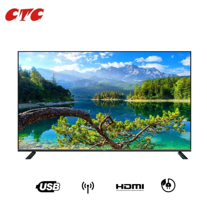 CTC 32 inch Digital TV AC/DC Full HD Frameless with Inbuilt decoder