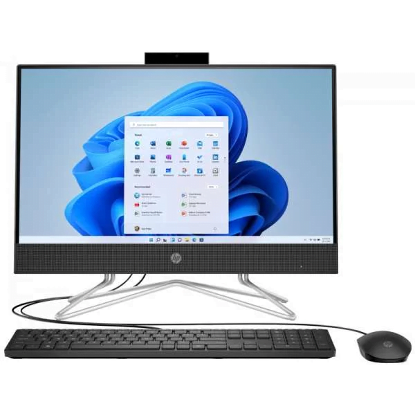 HP AIO Intel Core i3 1215u 12th Generation 4GB RAM 256GB SSD Dos 21.5" inch - 22-dd2339nh black