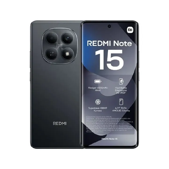 Xiaomi Redmi Note 15 4G Ram 8GB Internal Storage 256GB