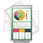 HP EliteDisplay 23" IPS Frameless Monitor (Refurbished) - Image 4