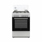 SCL 3 GAS + 1 WOK COOKER 60*60CM SEMI INOX - SCL-FC664SI