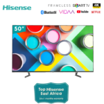 Hisense 50 Inch Smart TV 50A7GKEN UHD 4K Frameless with Bluetooth