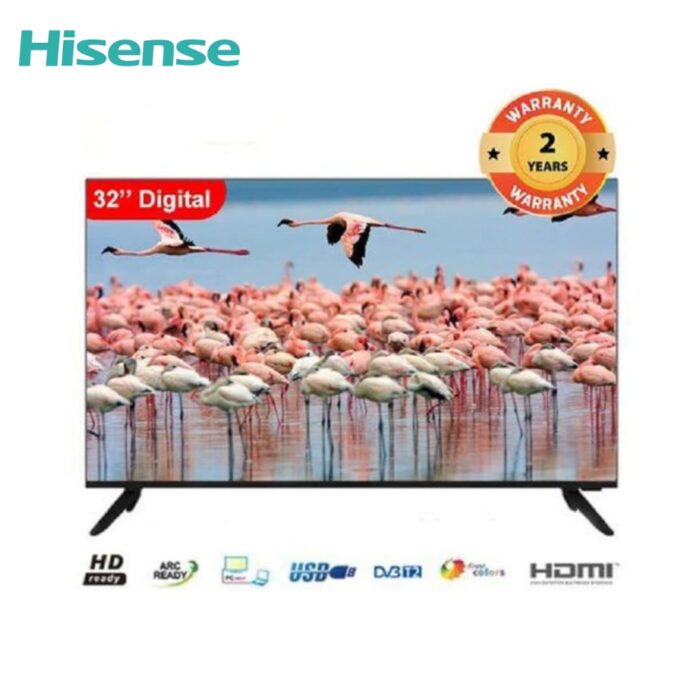 Hisense 32 inch Digital TV 32A52KEN Frameless HD Inbuilt decoder