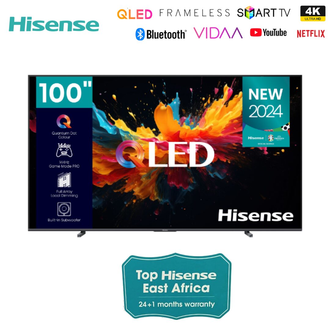 Hisense 100Q7N 100 inch QLED TV 4K 144Hz Dolby Vision HDR10+