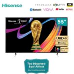 Hisense 55″ ULED Smart TV 55U7H Vidaa 4K Quantum 55U7H UHD 120Hz HDR10+ Frameless with Bluetooth FREE TV GUARD