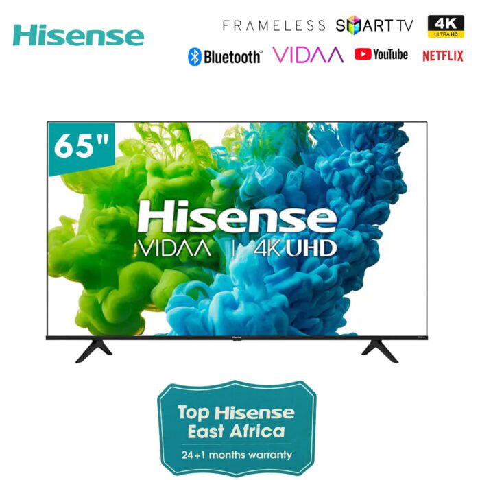 Hisense 65 inch Smart TV 65A6HKEN UHD 4K HDR10 Free Tv Guard