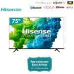 Hisense 75 inch Smart TV 75A6 UHD 4K HDR10 Free Tv Guard