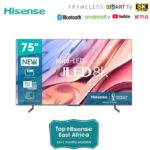 Hisense 75 inch Smart Android 8K TV 75U80H UHD ULED HDR Frameless Bluetooth Mini-LED Pro Free Tv Guard