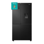 Hisense REF668DR 549L No-Frost Fridge Side by Side Black with Water Dispenser