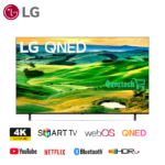 LG 55 inch Smart TV QNED806 NanoCell Quantum Dot 4K HDR10 AI ThinQ 120Hz Bluetooth (55QNED806QA)