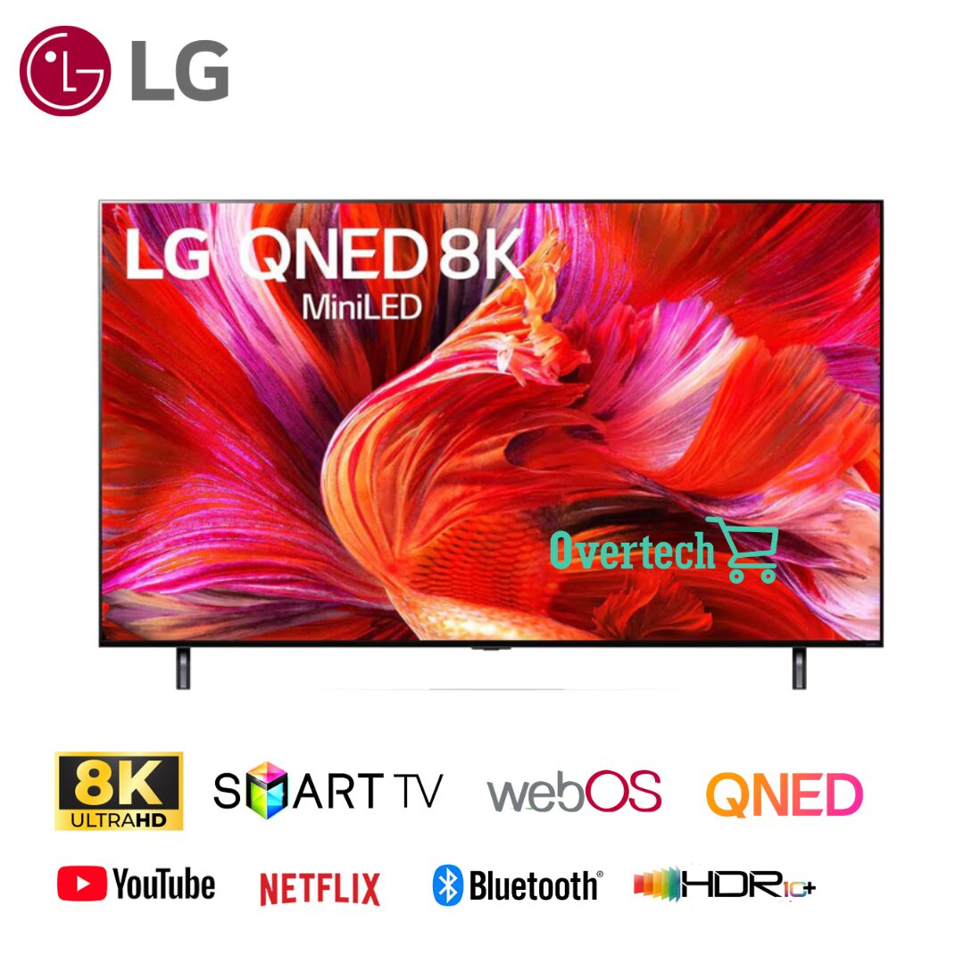 LG 65 inch QNED95 8K Mini-LED Smart TV Cinema HDR ThinQ 60Hz Precision Dimming Pro+ (65QNED95)