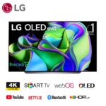 LG 83 inch OLED evo C3 Series Smart 4K TV OLED83C36LA Dolby Vision HDR10 2023