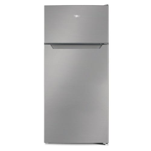 MIKA FRIDGE MRDCD112LSD 112L, 2 Door Line Silver Dark