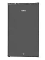 MIKA FRIDGE MRDCS92DS(MRDCS50SBR) 92L, Dark Silver SINGLE DOOR
