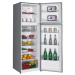 MIKA FRIDGE MRNF247XLB 247L, 2 Door Inox Line Brush - Image 2