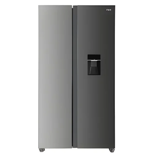 MIKA FRIDGE MRNF2DW595XLBV 595L 2Door Side By Side Inox Line Brush