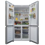 Mika Fridge 592L 4Door Bottom Mount Freezer,MRNF4D592GBV Black Glass - Image 2
