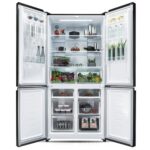 MIKA FRIDGE MRNF4D592XLBV 592L 4Door Bottom Mount Freezer, Inox Line Brush - Image 2