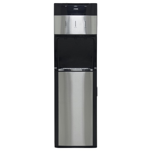 MIKA WATER DISPENSER MWD2801SSB(MWD2801/SSB) Bottom Load, Stainless Steel Black