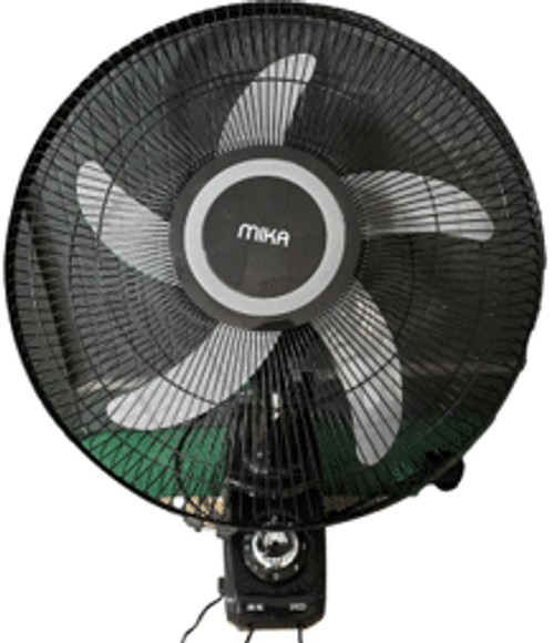 MIKA WALL FAN MFW165BG 16", Black & Grey