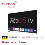 Vitron 55 Smart TV HTC5588USWO 4K UHD Smart webOS TV with Bluetooth, Netflix,Youtube, Slim Frameless