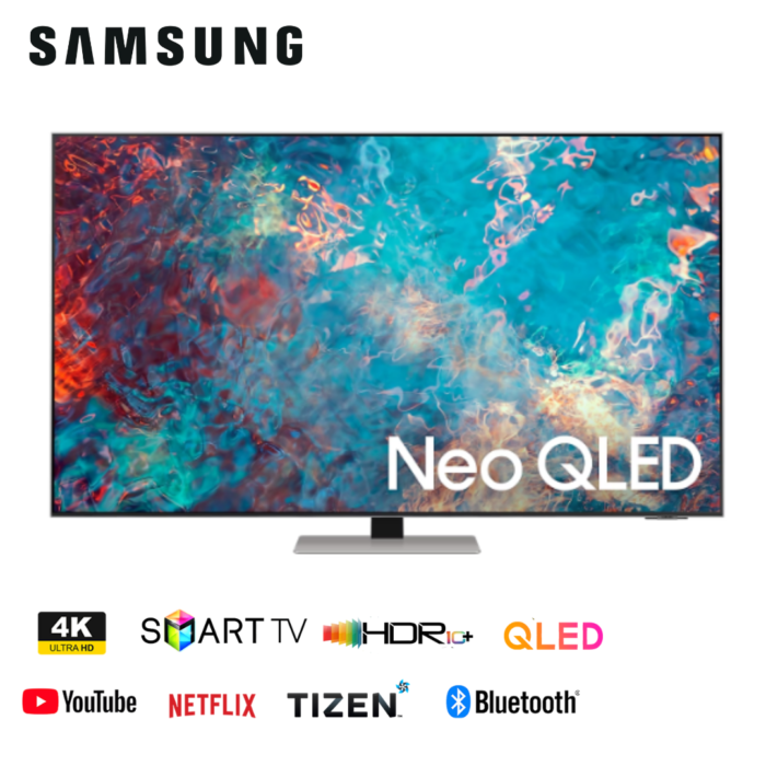 Samsung 85 inch Smart TV Neo QLED 4K QN85A Mini LED 120Hz HDR10+ BluEtooth (QA85QN85AAU)