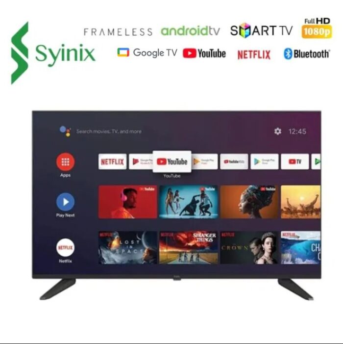 Syinix 43 inch Smart Android TV Google TV Full HD Chromecast TV ...