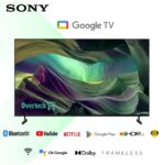 Sony X85L 75 Inch Smart TV 4K UHD HDR10 100Hz Bluetooth Bravia X1 Google TV (75X85L)