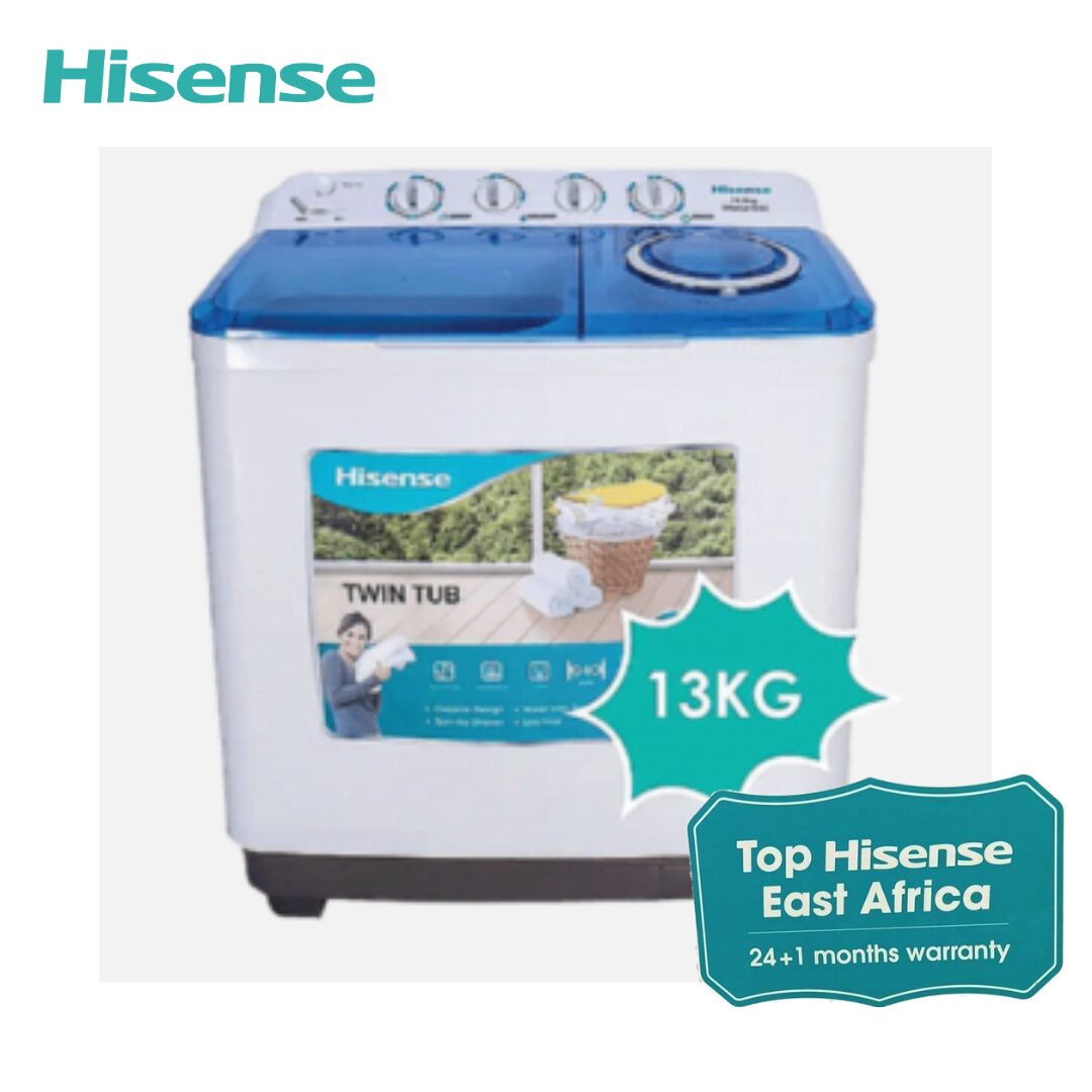 Hisense 13.6kg Washing Machine WSRB143W Twin-Tub Semi-Automatic Top Load