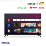 Royal 40 Inch Smart Android TV Series 6 Full HD YouTube Netflix VGA
