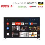 Nobel Plus 50 inch Smart TV UHD 4K Android Frameless YouTube Netflix