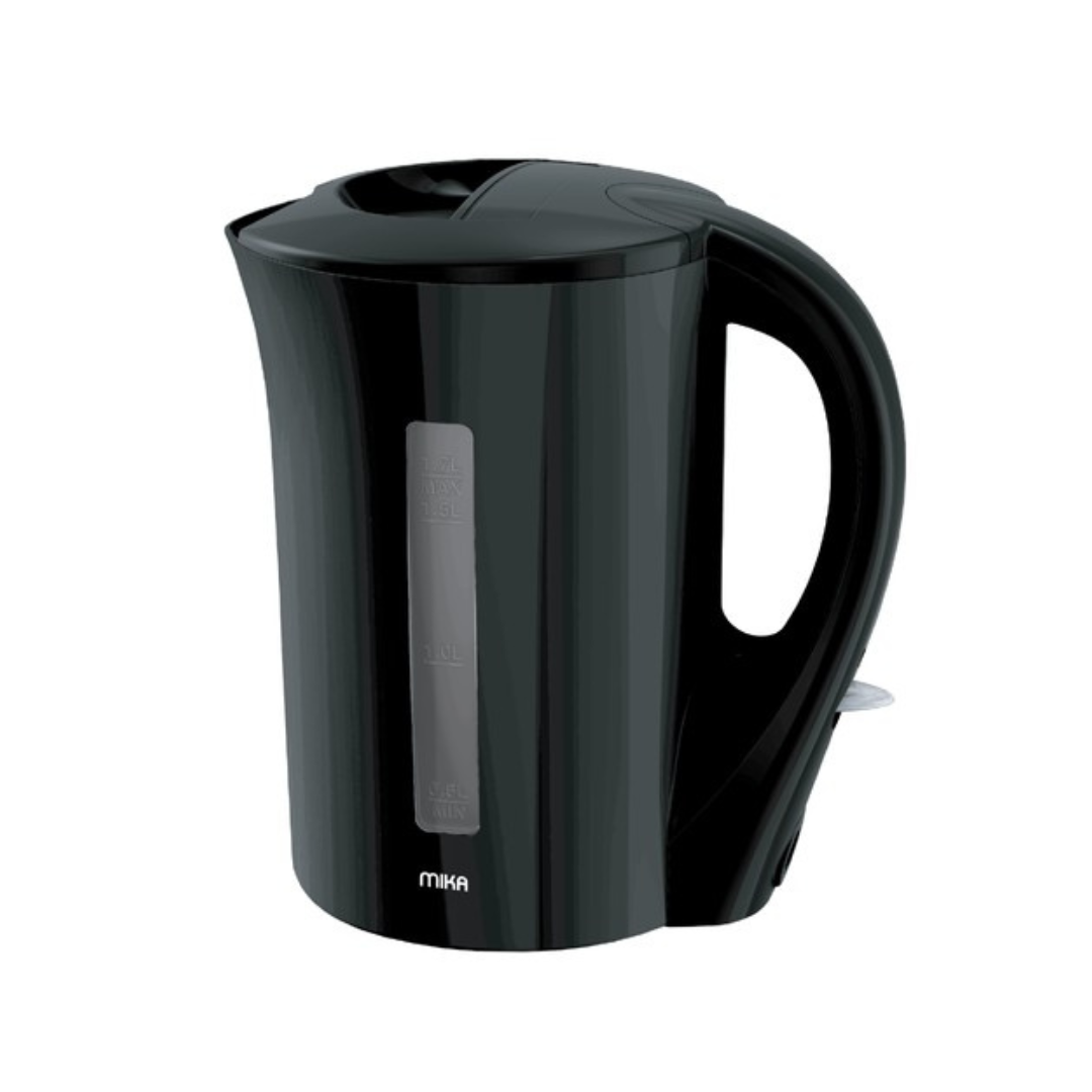 MIKA Kettle MKT1102WG(MKT1102)1.7L, Plastic, Cordless, Open Element, Cream White & Grey