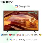 Sony 75 Inch Smart TV X77L 4K UHD Dolby HDR10 60Hz Bluetooth Bravia X1 Google TV (75X77L)