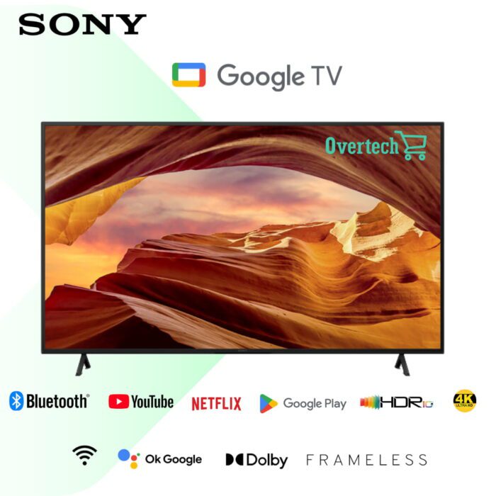 Sony 75 Inch Smart TV X77L 4K UHD Dolby HDR10 60Hz Bluetooth Bravia X1 Google TV (75X77L)