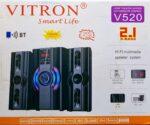 Vitron V520 Bluetooth SubWoofer 10000W - 2.1CH, USB, FM - Image 2