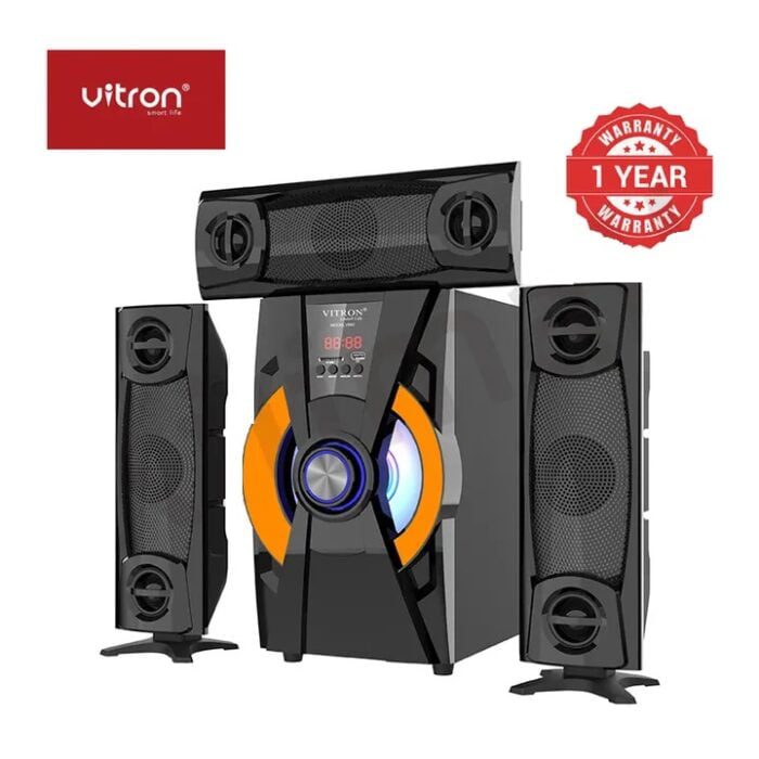 Vitron V642 3.1ch Bluetooth SubWoofer X-Bass 10,000W AC/DC