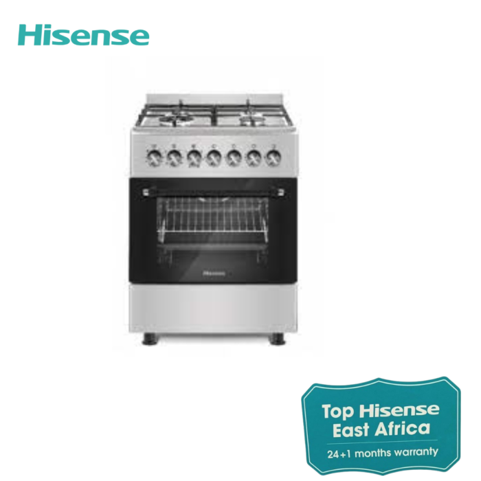 Hisense 3 Gas 1 Electric Cooker HF631GEES - 60cm x 60cm Electric Oven