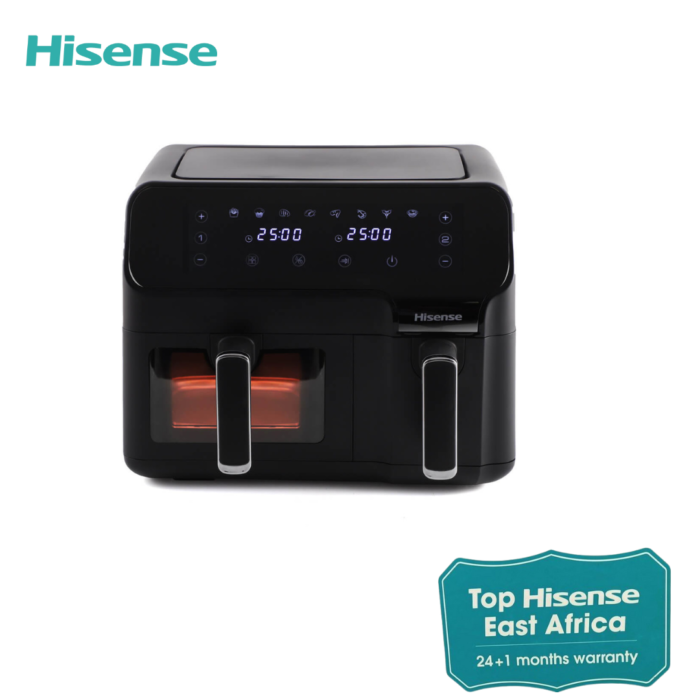 Hisense Dual Air Fryer H09AFBK2S5 - 8.6 Liters