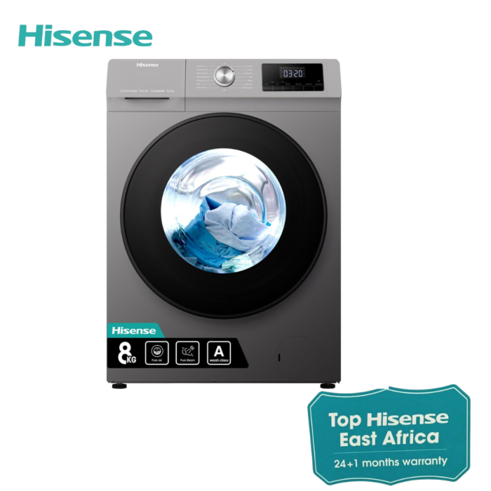 Hisense 8kg Washer and 5kg Dryer Washing machine - WDQY8014EVJMT Front Load