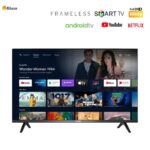 Glaze 32" inch Smart Android tv Frameless HD Netflix, Youtube