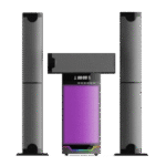 Nobel Plus Subwoofer NB-1214 - 5.1Ch Super Bass Bluetooth Tallboy Speaker System 25,000W Pmpo - Image 2