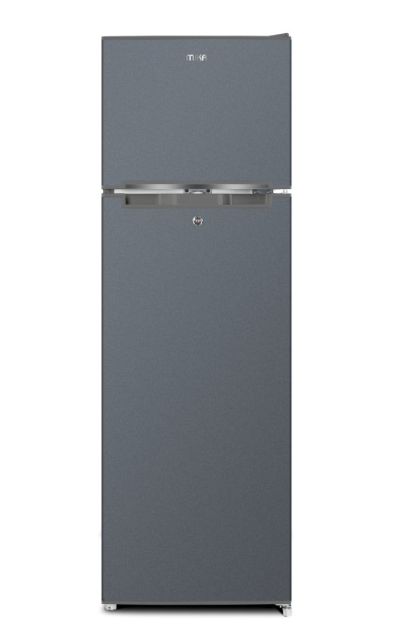 MIKA FRIDGE MRDCD168DS(MRDCD95LSL) 168L, 2 Door Dark Silver