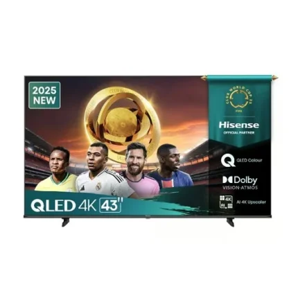 Hisense 43 Inch Smart 4K QLED TV - 43Q6QKEN