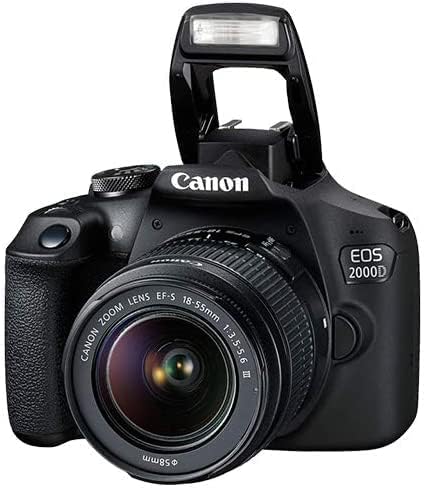 Canon EOS 2000D DSLR Camera With 18-55mm Lens
